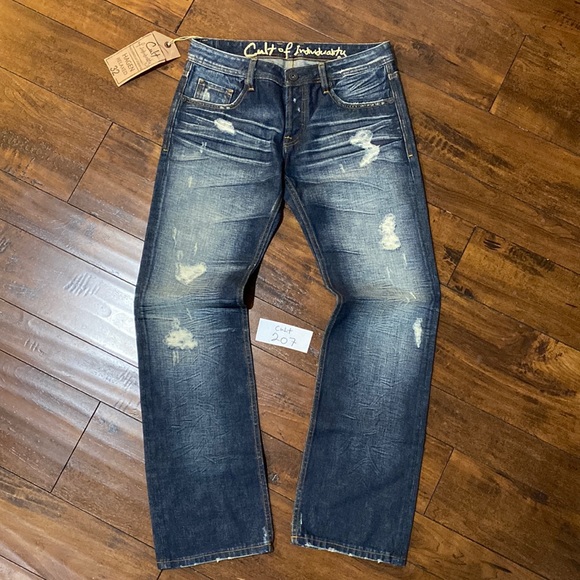 NWT Cult of Individuality Sample Hagen Relaxed Denim Jeans #C207